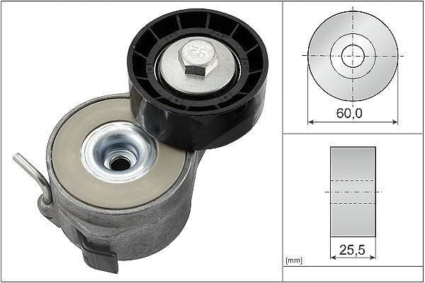 Schaeffler Ina Spannarm, Keilrippenriemen [Hersteller-Nr. 534040010] für Fiat, Peugeot, Citroën, Toyota