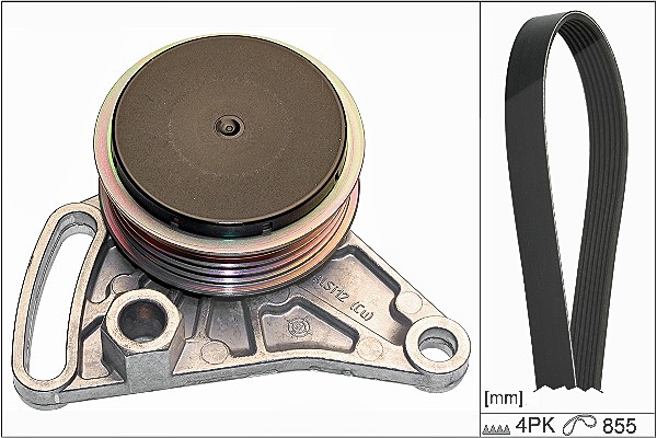 Schaeffler Ina Keilrippenriemensatz [Hersteller-Nr. 529009910] für Audi, Skoda, VW