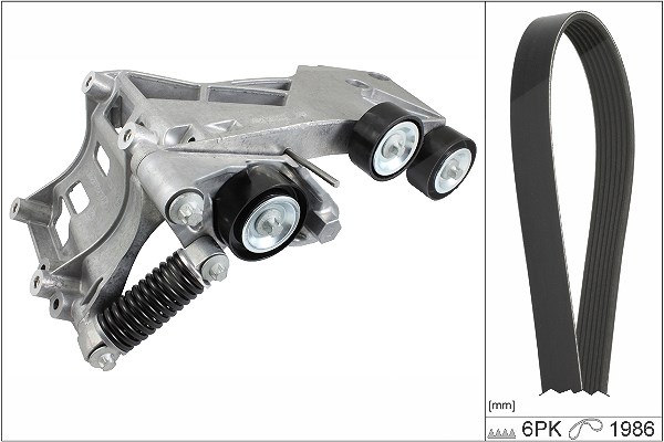 Schaeffler Ina Keilrippenriemensatz [Hersteller-Nr. 529023310] für Mercedes-Benz