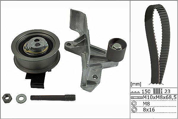 Schaeffler Ina Zahnriemensatz [Hersteller-Nr. 530054610] für VW, Audi, Skoda, Seat