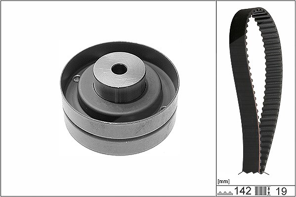 Schaeffler Ina Zahnriemensatz [Hersteller-Nr. 530015610] für Audi