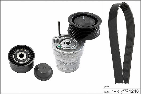 Schaeffler Ina Keilrippenriemensatz [Hersteller-Nr. 529028210] für Renault, Smart