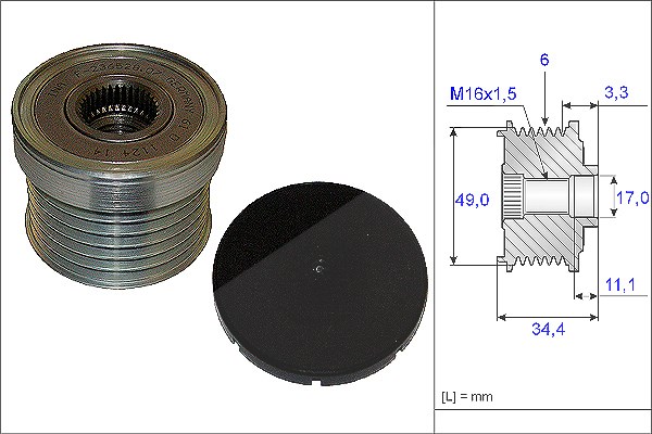 Schaeffler Ina Generatorfreilauf [Hersteller-Nr. 535018310] für BMW, Lotus