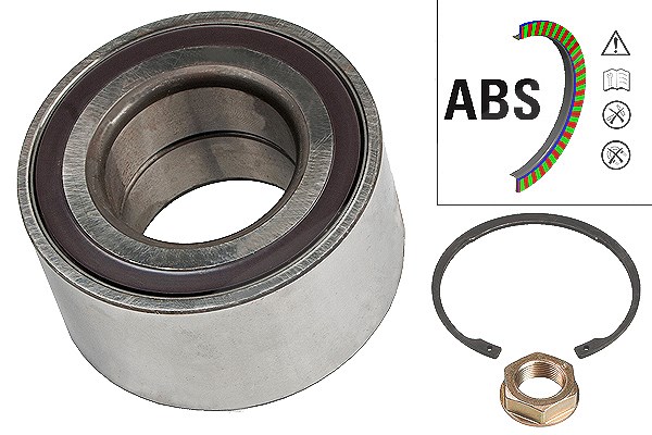 Schaeffler Fag Radlagersatz [Hersteller-Nr. 713640540] für Peugeot, Citroën, Fiat, Vauxhall, Toyota, Opel