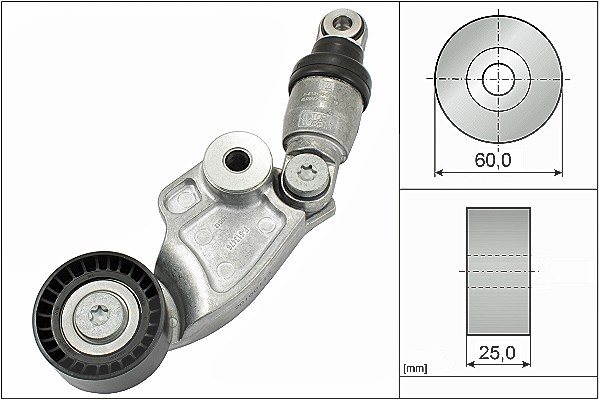 Schaeffler Ina Riemenspanner, Keilrippenriemen [Hersteller-Nr. 533012810] für Mazda