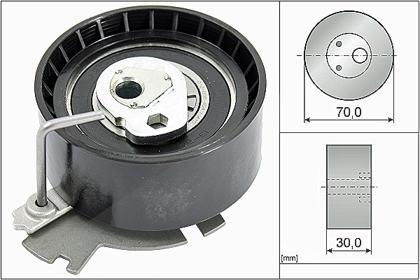 Schaeffler Ina Spannrolle, Zahnriemen [Hersteller-Nr. 531063210] für Peugeot, Citroën