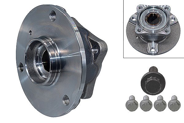 Schaeffler Fag Radnabe Hinterachse [Hersteller-Nr. 713667340] für Smart
