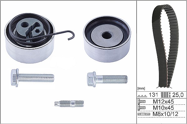Schaeffler Ina Zahnriemensatz [Hersteller-Nr. 530049410] für Opel, Vauxhall, Chevrolet