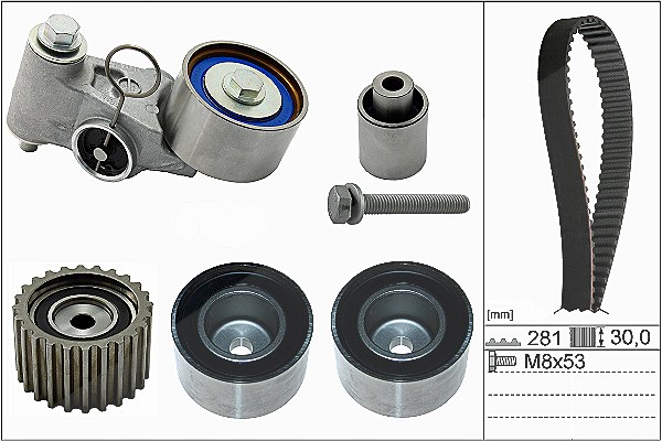 Schaeffler Ina Zahnriemensatz [Hersteller-Nr. 530056310] für Subaru