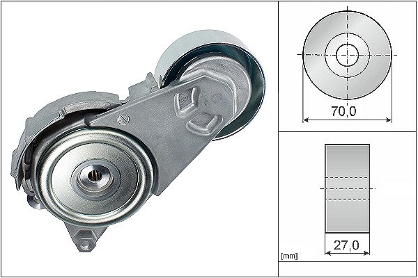 Schaeffler Ina Spannarm, Keilrippenriemen [Hersteller-Nr. 534040810] für Toyota, Subaru
