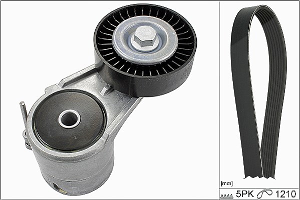 Schaeffler Ina Keilrippenriemensatz [Hersteller-Nr. 529000810] für Opel, Vauxhall