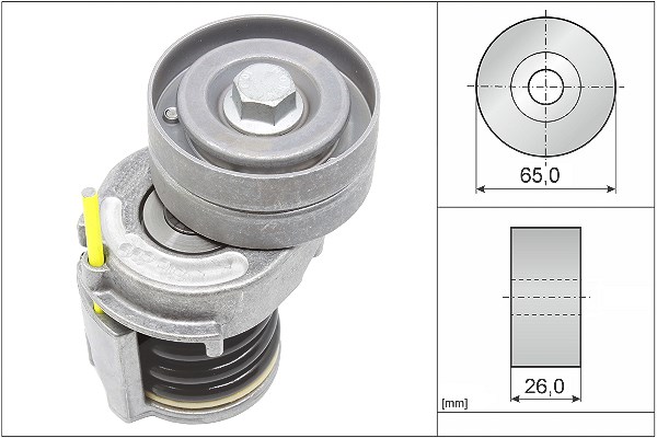Schaeffler Ina Spannarm, Keilrippenriemen [Hersteller-Nr. 534034610] für Audi, Seat, VW, Skoda