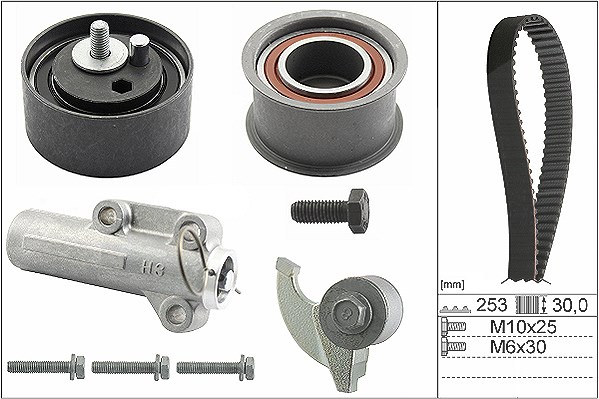 Schaeffler Ina Zahnriemensatz [Hersteller-Nr. 530017910] für VW, Skoda, Audi