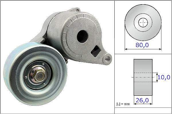 Schaeffler Ina Spannarm, Keilrippenriemen [Hersteller-Nr. 534050910] für Mitsubishi