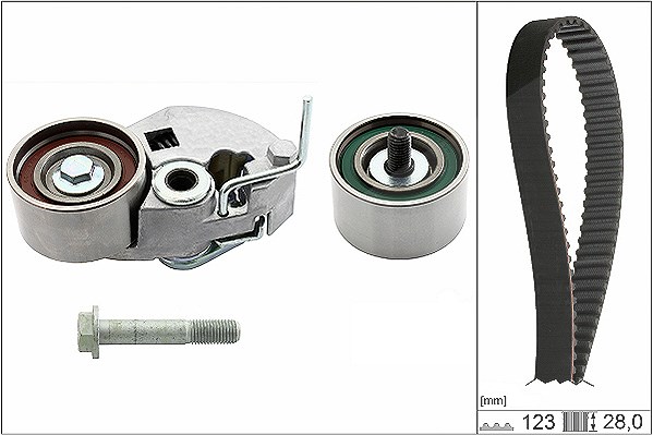 Schaeffler Ina Zahnriemensatz [Hersteller-Nr. 530054210] für Kia, Hyundai