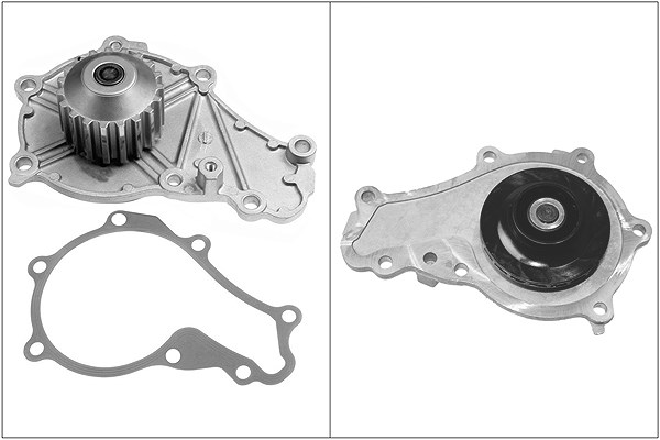 Schaeffler Ina Wasserpumpe [Hersteller-Nr. 538003710] für Volvo, Mini, Vauxhall, Fiat, Citroën, Suzuki, Ds, Mazda, Peugeot, Opel, Ford, Toyota
