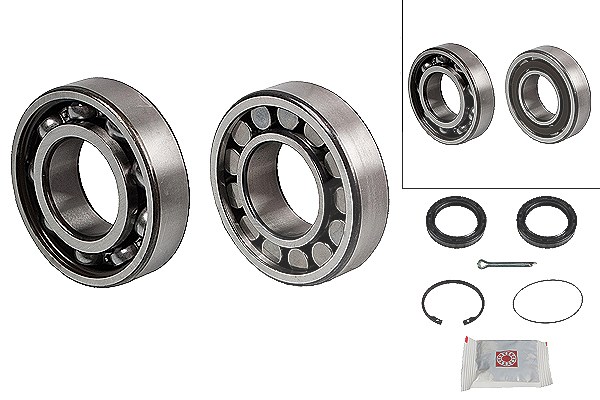 Schaeffler Fag Radlagersatz [Hersteller-Nr. 713611530] für VW, Porsche