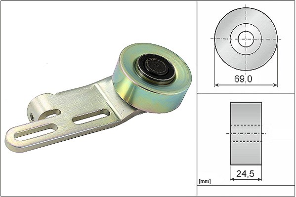 Schaeffler Ina Spannrolle, Keilrippenriemen [Hersteller-Nr. 531023910] für Peugeot, Citroën