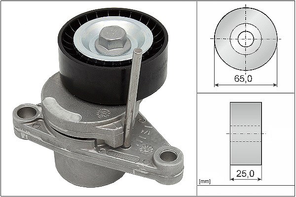 Schaeffler Ina Spannarm, Keilrippenriemen [Hersteller-Nr. 534025010] für Peugeot, Citroën
