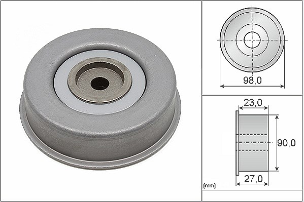 Schaeffler Ina Umlenk-/Führungsrolle, Keilrippenriemen [Hersteller-Nr. 532038120] für Mitsubishi, Hyundai, Kia