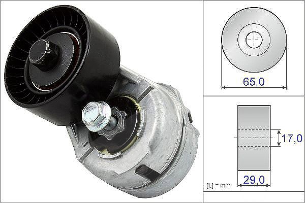Schaeffler Ina Spannarm, Keilrippenriemen [Hersteller-Nr. 534010920] für Alfa Romeo, Fiat, Lancia