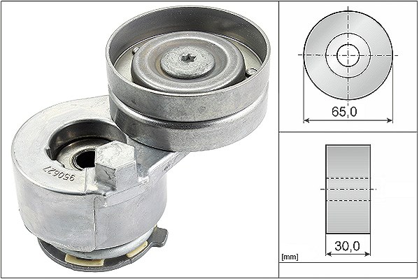 Schaeffler Ina Spannarm, Keilrippenriemen [Hersteller-Nr. 534014230] für Nissan, Volvo, Vauxhall, Opel, Mitsubishi, Renault