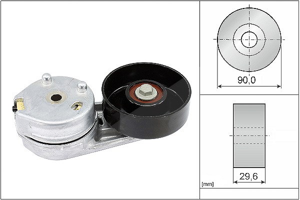 Schaeffler Ina Spannarm, Keilrippenriemen [Hersteller-Nr. 534035810] für Land Rover