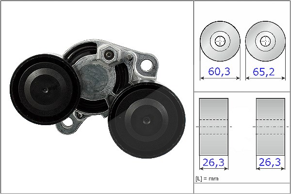 Schaeffler Ina Spannarm, Keilrippenriemen [Hersteller-Nr. 534048210] für BMW