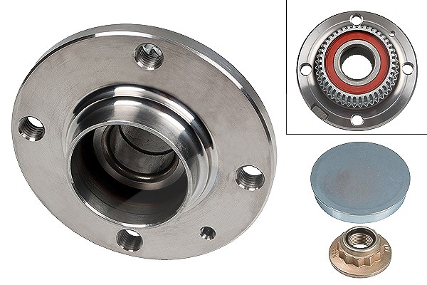 Schaeffler Fag Radlagersatz [Hersteller-Nr. 713610660] für VW, Audi, Seat