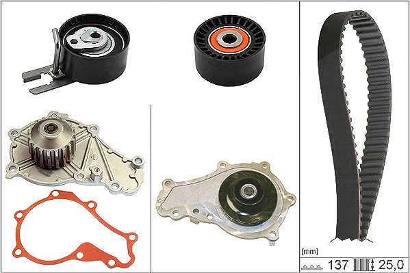 Schaeffler Ina Wasserpumpe + Zahnriemensatz [Hersteller-Nr. 530063230] für Mazda
