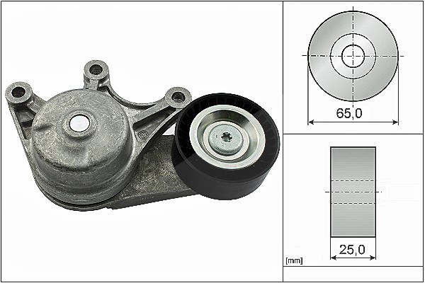 Schaeffler Ina Spannarm, Keilrippenriemen [Hersteller-Nr. 534053510] für BMW