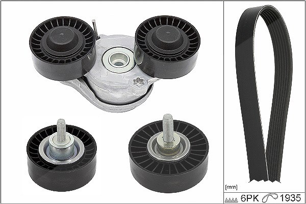 Schaeffler Ina Keilrippenriemensatz [Hersteller-Nr. 529042610] für Jaguar, Land Rover