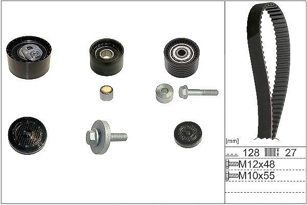Schaeffler Ina Zahnriemensatz [Hersteller-Nr. 530063710] für Renault