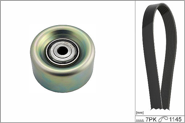 Schaeffler Ina Keilrippenriemensatz [Hersteller-Nr. 529027210] für Nissan