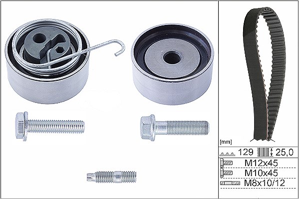 Schaeffler Ina Zahnriemensatz [Hersteller-Nr. 530049110] für Vauxhall, Honda, Opel