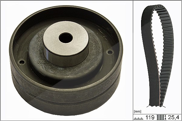 Schaeffler Ina Zahnriemensatz [Hersteller-Nr. 530015210] für Audi, Volvo, VW