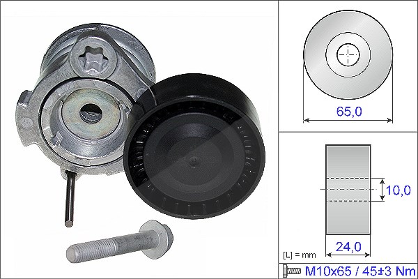 Schaeffler Ina Spannarm, Keilrippenriemen [Hersteller-Nr. 534035310] für Opel, Vauxhall, Chevrolet, Daewoo