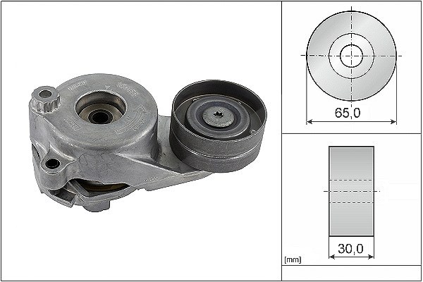 Schaeffler Ina Spannarm, Keilrippenriemen [Hersteller-Nr. 534018310] für Jeep, Chrysler, Mercedes-Benz