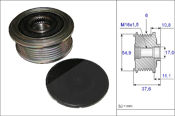 Schaeffler Ina Generatorfreilauf [Hersteller-Nr. 535012310] für Mercedes-Benz