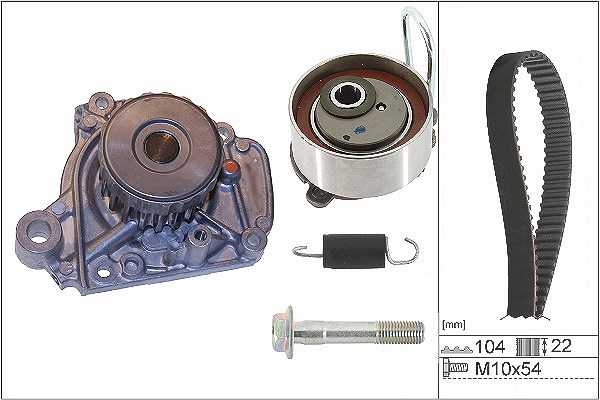 Schaeffler Ina Wasserpumpe + Zahnriemensatz [Hersteller-Nr. 530050631] für Honda