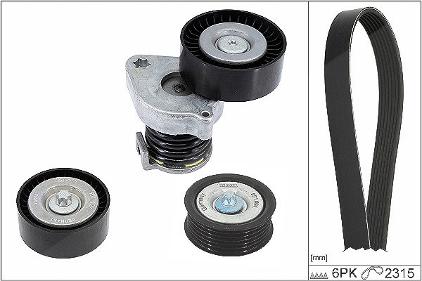 Schaeffler Ina Keilrippenriemensatz [Hersteller-Nr. 529044410] für Mercedes-Benz
