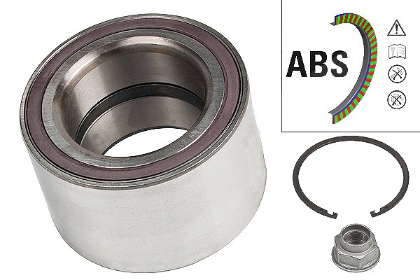 Schaeffler Fag Radlagersatz [Hersteller-Nr. 713645040] für Nissan, Vauxhall, Renault, Opel