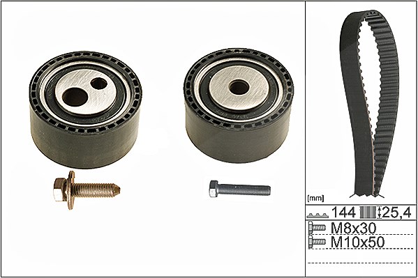 Schaeffler Ina Zahnriemensatz [Hersteller-Nr. 530047410] für Fiat, Peugeot, Citroën
