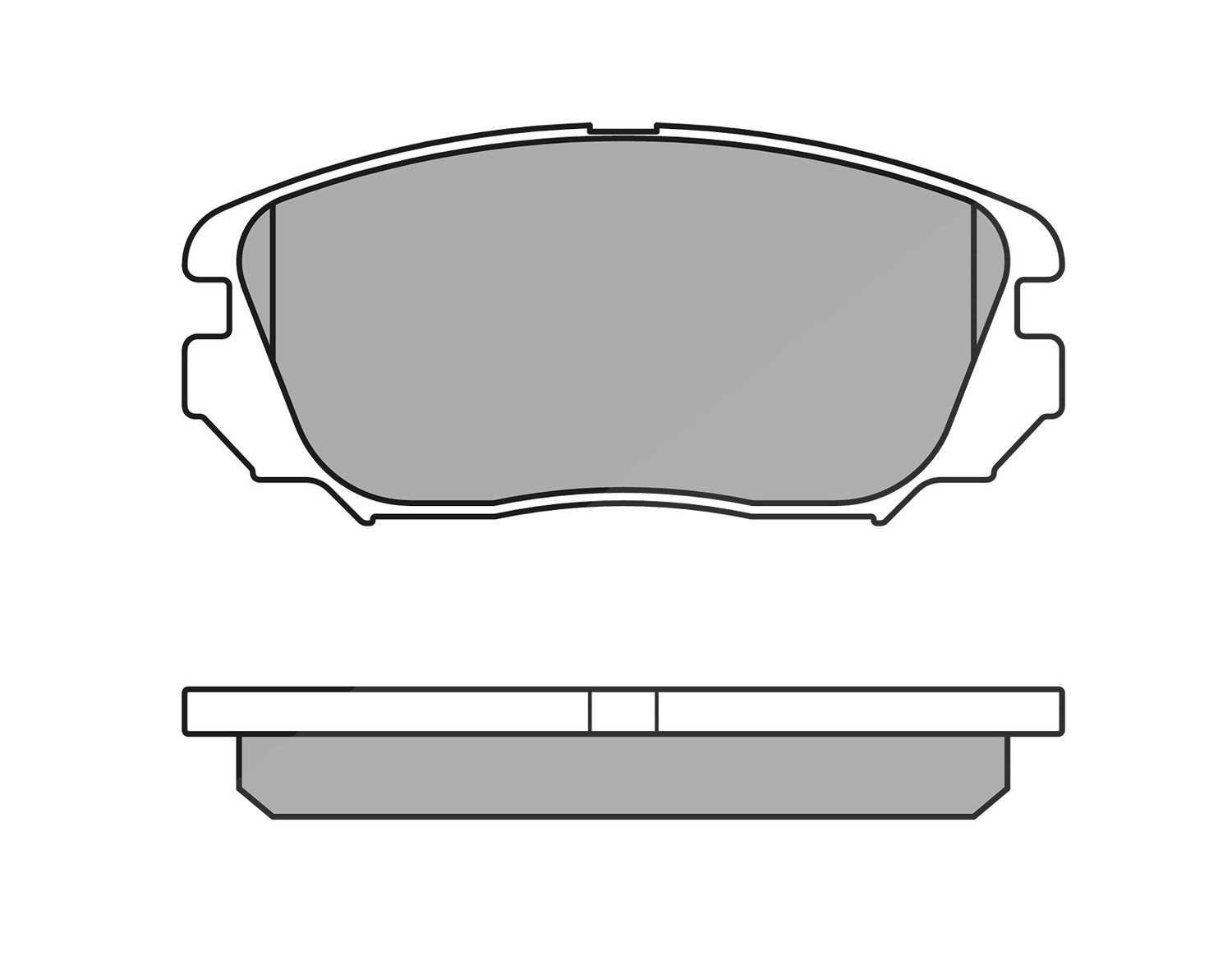 Meyle Bremsbelagsatz, Scheibenbremse [Hersteller-Nr. 0252441519/W] für Opel, Vauxhall, Saab