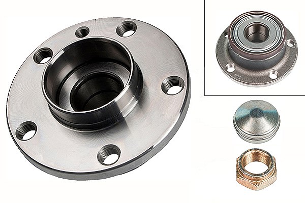 Schaeffler Fag Radlagersatz [Hersteller-Nr. 713690980] für Fiat, Opel, Vauxhall