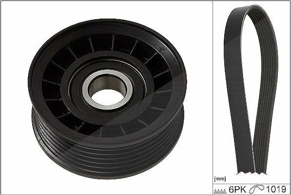 Schaeffler Ina Keilrippenriemensatz [Hersteller-Nr. 529023210] für Ford
