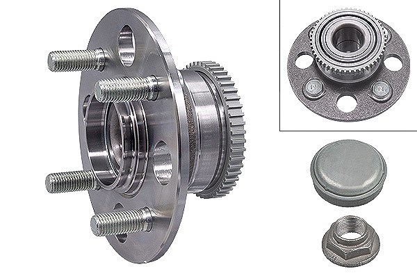 Schaeffler Fag Radlagersatz [Hersteller-Nr. 713627060] für Honda