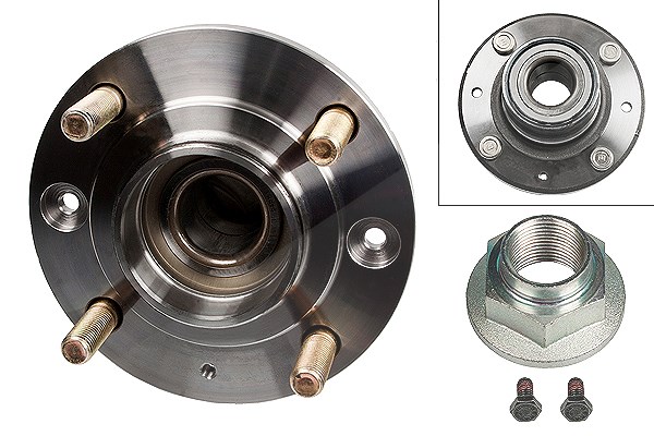 Schaeffler Fag Radlagersatz inkl. Radnabe [Hersteller-Nr. 713660120] für Mitsubishi, Volvo