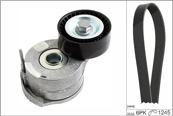 Schaeffler Ina Keilrippenriemensatz [Hersteller-Nr. 529022210] für Ford
