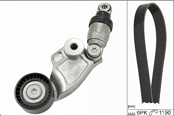 Schaeffler Ina Keilrippenriemensatz [Hersteller-Nr. 529011910] für Mazda